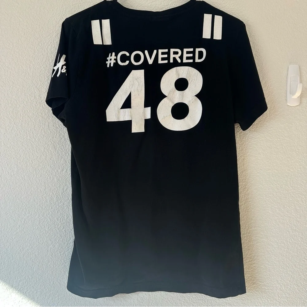 David Beckham Bodywear Black T-Shirt by‎ H&M Medium